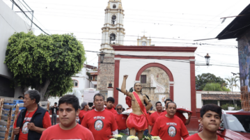 Despite drizzle, Ajijic celebrates San Sebastián
